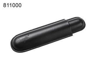 Angelo Zigarrenetui 1er Lederimitat, schwarz 16cm, Ring 58