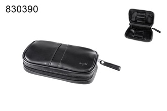 Angelo Pfeifentasche Lederimitat schwarz 2er, für 83040