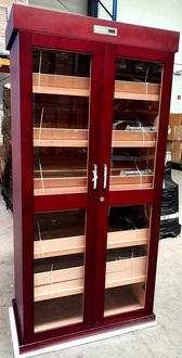 Angelo Humidorschrank braun 180x88x45