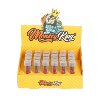 Monkey King Mehrweg Filter aus Glas, Länge 33mm, Ø 8mm