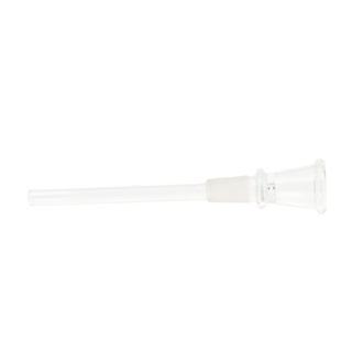 Plug-in chillum glass, 13.3cm, total length 16.5cm with pot