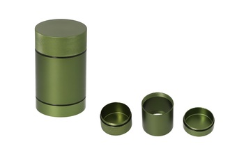  Super Heroes Storage Box 3pcs. green, Ø6,2cm, H.10,3cm