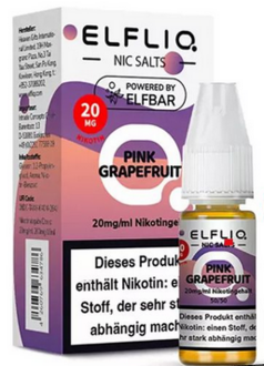 ELFBAR Elfliq SALT Liquid 20mg Pink Grapefruit 10ml