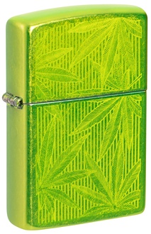 Zippo 60007214 Cannabis Leaves Design