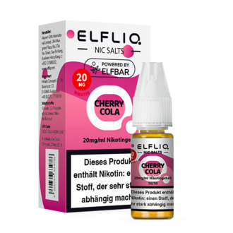 ELFBAR Elfliq SALT Liquid 20mg Cherry Cola 10ml