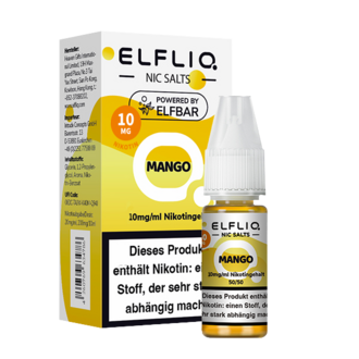 ELFBAR Elfliq SALT Liquid 10mg Mango 10ml