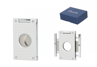 Caseti Cigar Cutter Chrome patters, 2 Blades