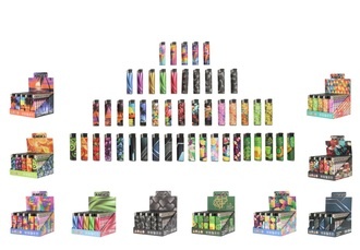 Angel Einweg Piezo, versch. Motive 10x50 Stück, nachfüllbar