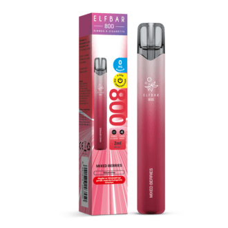 ELFBAR 800 Einweg E-Zigarette Nikotinfrei Mixed Berries ca.800 Züge
