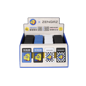 Bulldog Zengaz Serie 3 1xJetflame, Rubber farbig sortiert