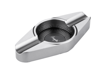 Angelo cigar ashtray, aluminum grey, 19,5x 9x 2,5cm