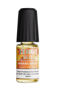 ICEWAVE SALT Liquid 10mg Banana Shake 10ml