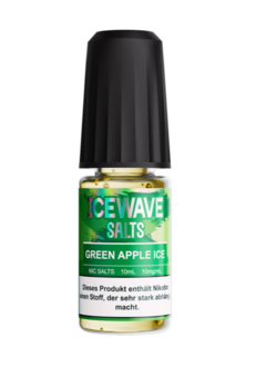 ICEWAVE SALT Liquid 10mg Green Apple Ice 10ml