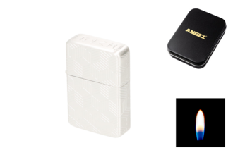 Angel oil lighter chrome Geometric Pattern 